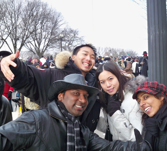 CK AT OBAMA INAUGURATION - Number 2 of the best of 2009