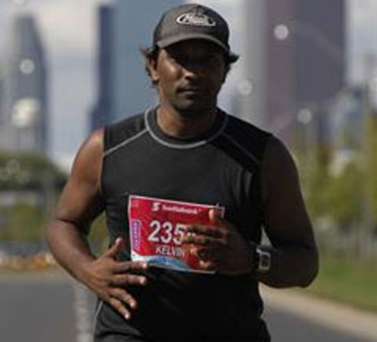 CK RUNS THE TORONTO MARATHON - Number 1 of the best of 2010