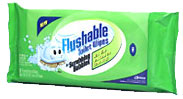 Scrubbing Bubbles Flushable Toilet Wipes