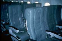 JetBlue Leather Seats - This picture is courtesy of http://pages.wooster.edu